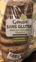Pain aux cereales tranché