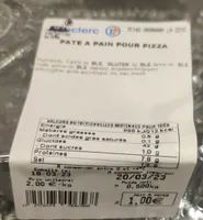 Pate à pain pour Pizza
