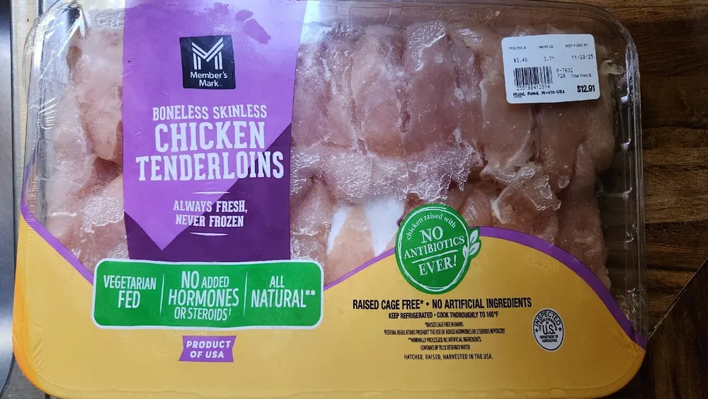 Boneless Skinless Chicken Tenderloins