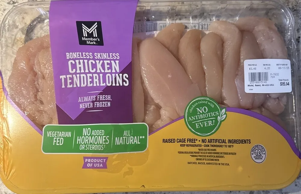 Boneless Skinless Chicken Tenderloins