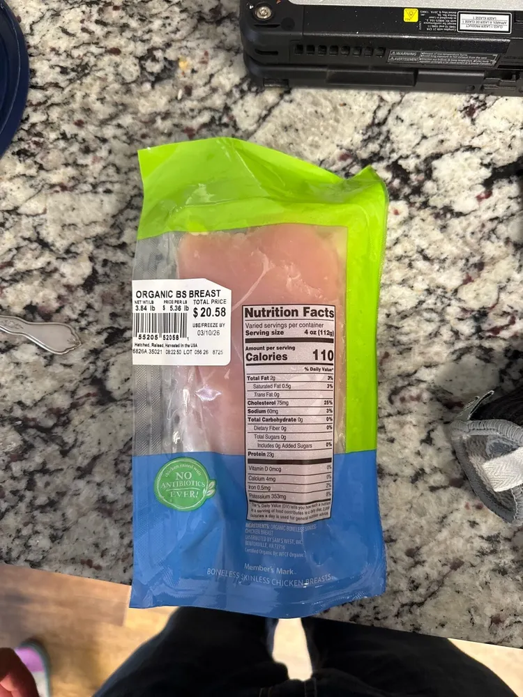 Organic Chicken Breast