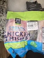 Organic boneless skinless chicken thighs