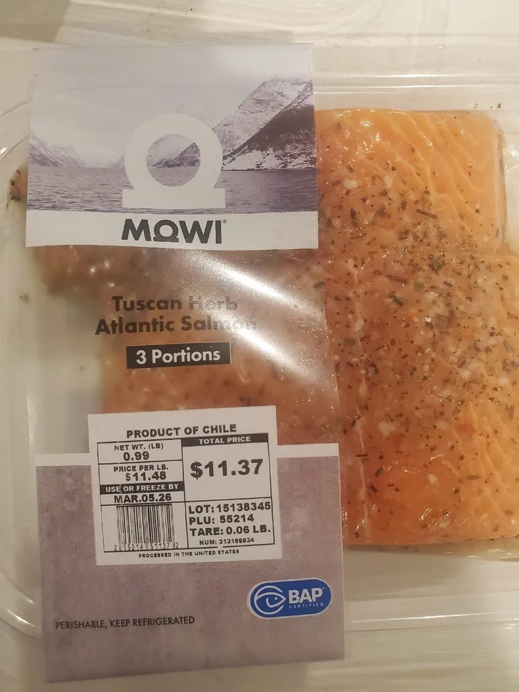 Tuscan Herb Atlantic Salmon