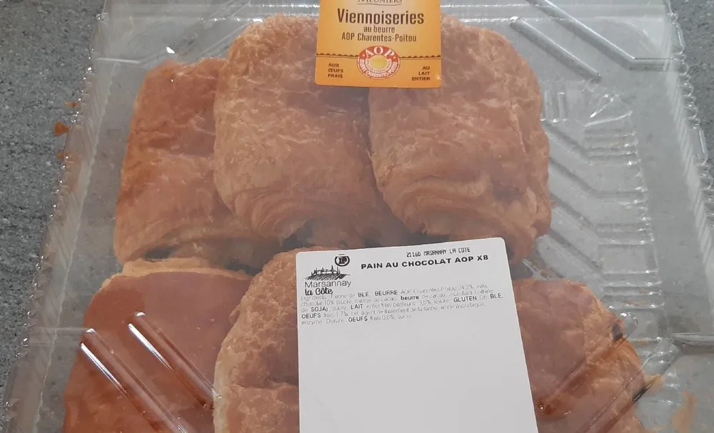 Pains au chocolat AOP ×8