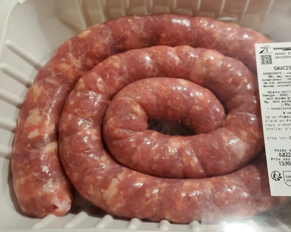 Saucisse au couteau