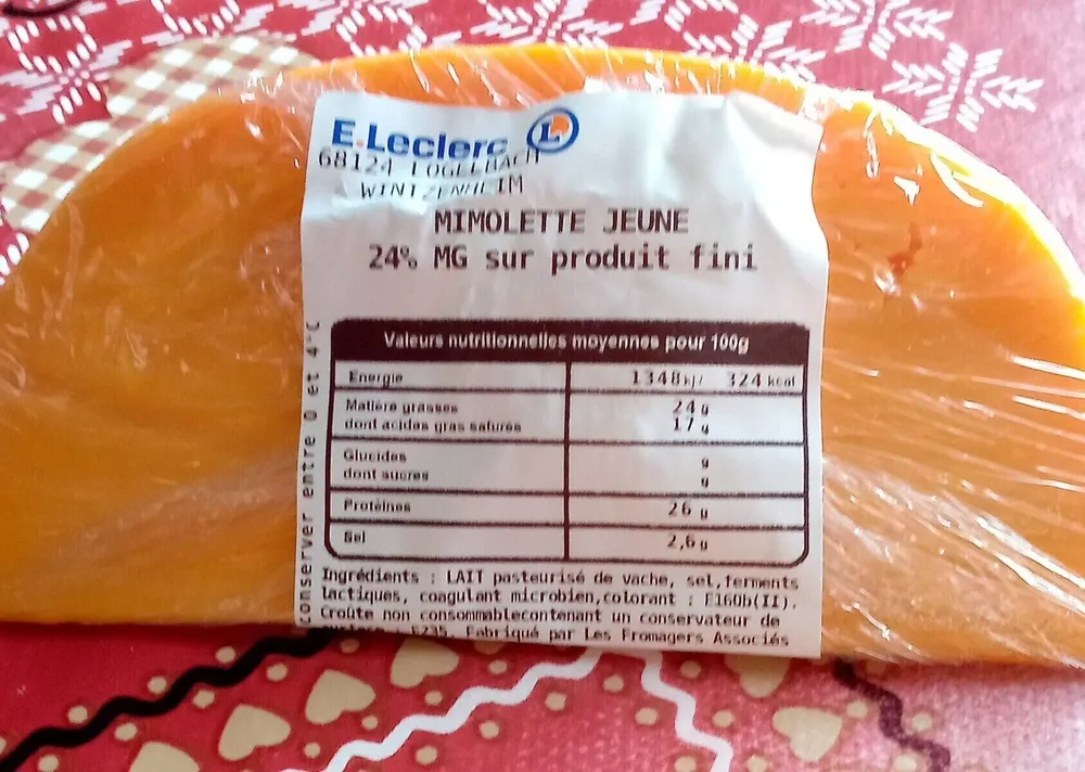 Mimolette jeune