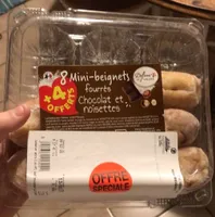 Mini-beignets choco noisettes