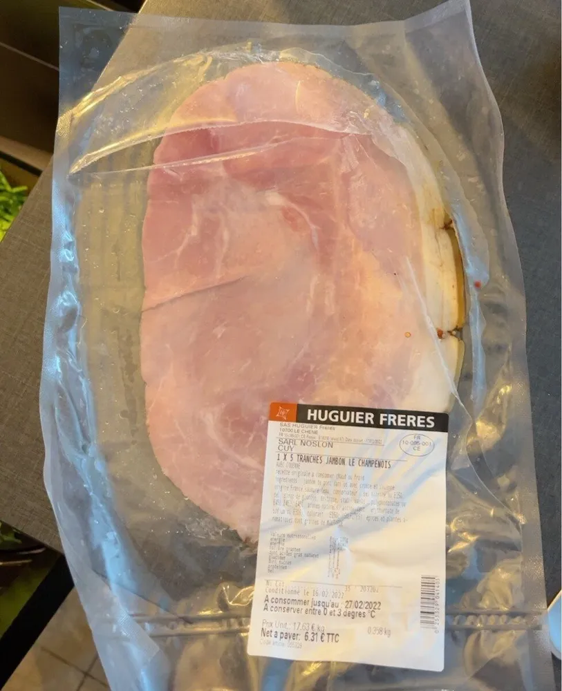 Jambon le champenois