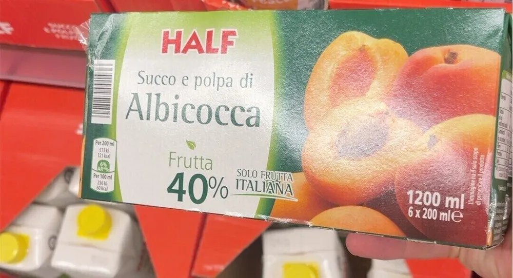 Succo e polpa albicocca
