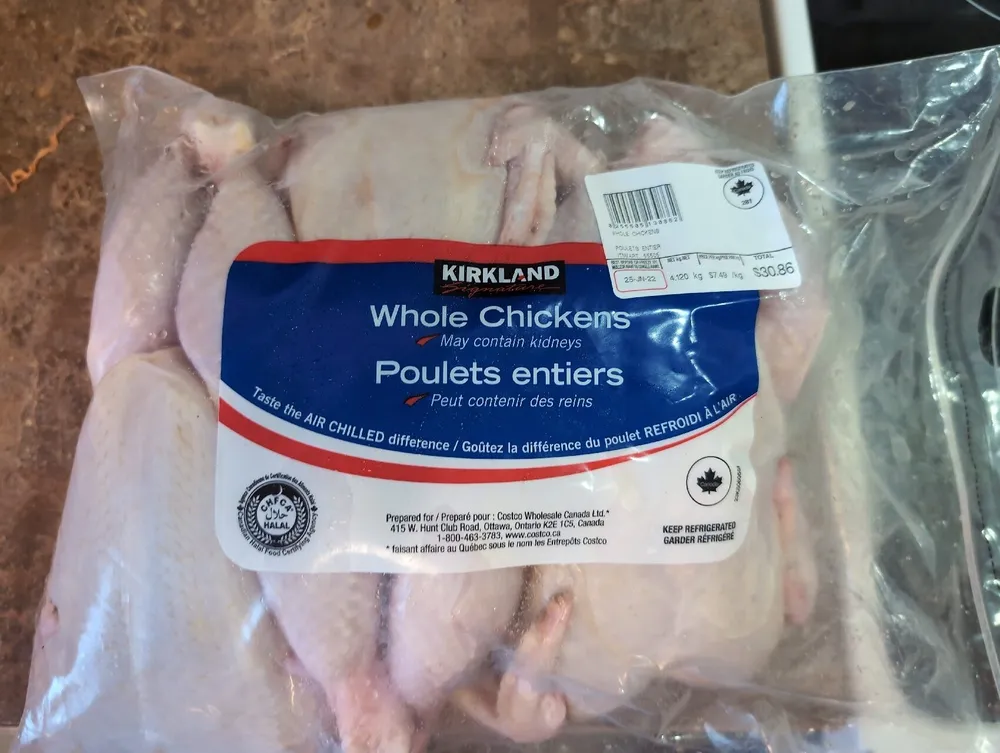 Whole Chickens Kirkland