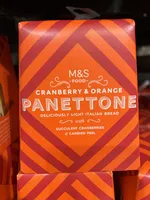 Cranberry & orange panettone