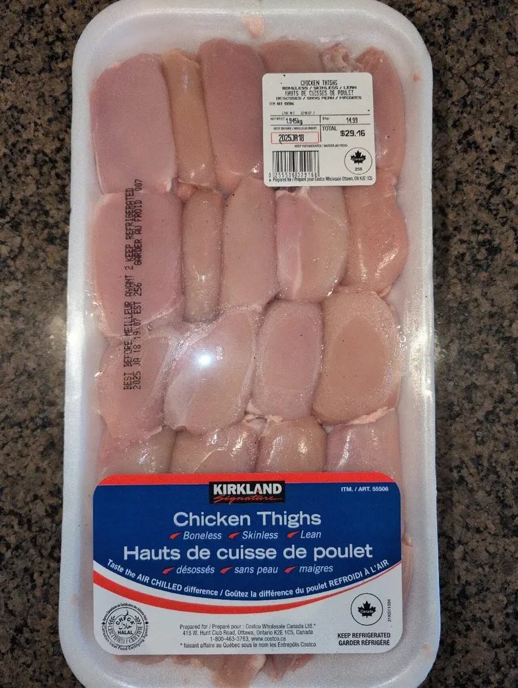 Boneless Skinless Chicken Thighs