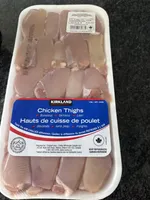 Raw, Boneless, Skinless Chicken Thighs