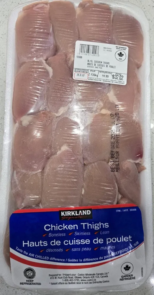 chicken thighs