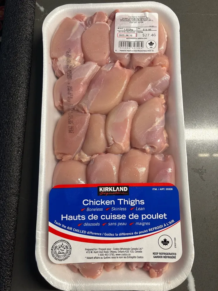 Boneless Skinless Chicken Thighs