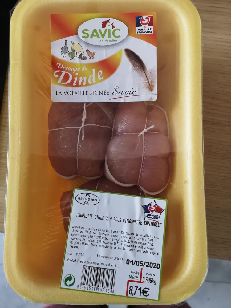 Paupiette de dinde