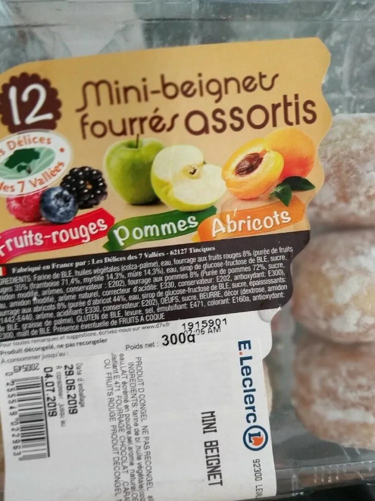 12 mini beignets