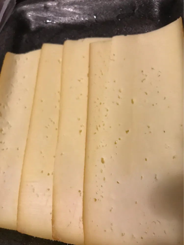 From raclette fume carre