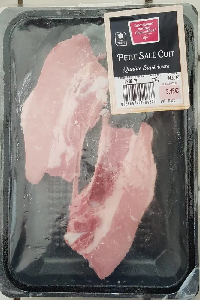 Petit Salé cuit