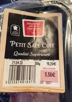 Petit salé cuit