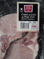 Carrė de côtes de porc cuit