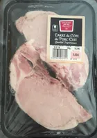 Carré de cote de porc cuit qualité supérieure
