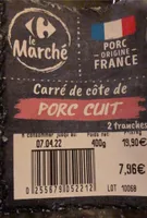 Carré de côte de porc