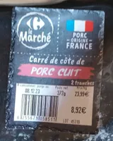 Carré de porc cuit