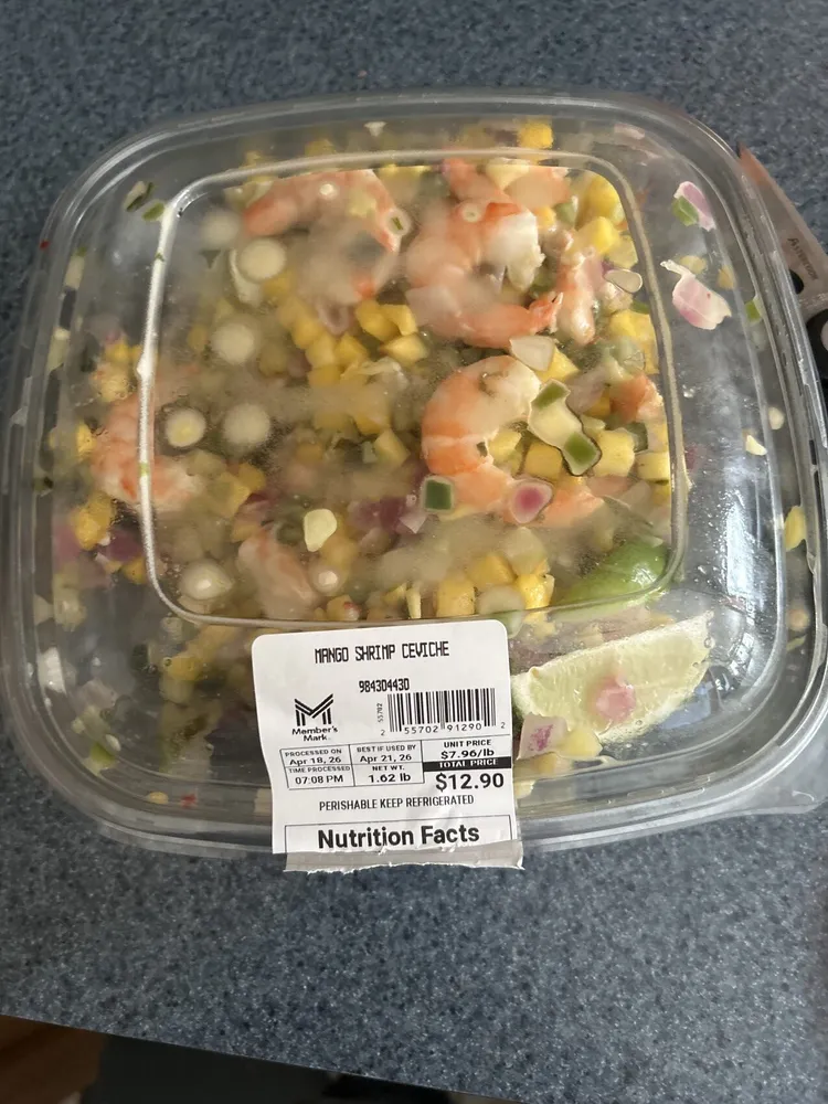 Mango Shrimp Ceviche