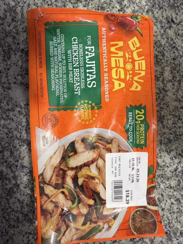 Chicken Breast For Fajitas