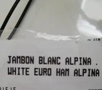 Jambon blanc