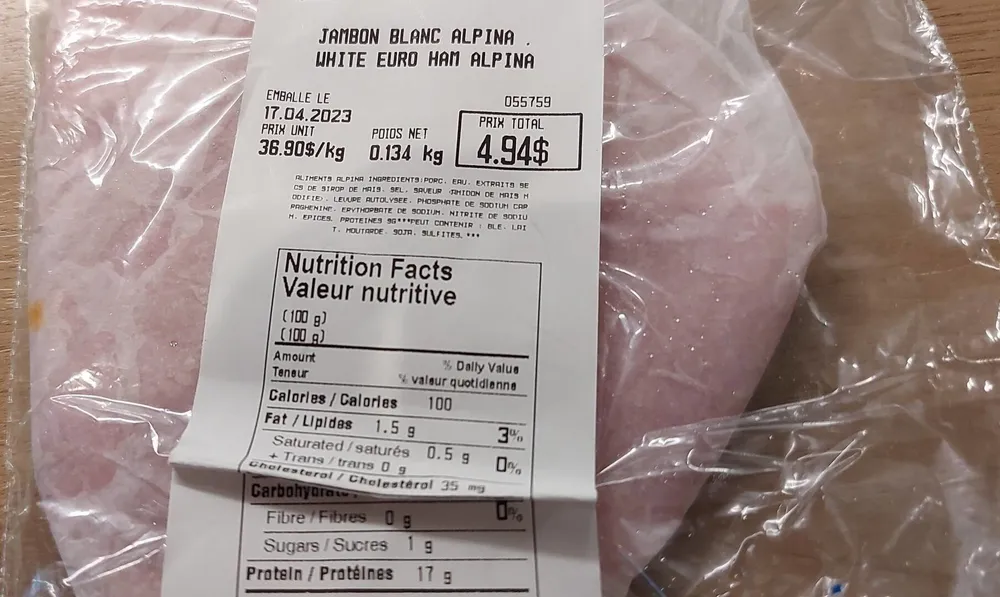 Jambon blanc alpina