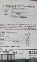 Chair à saucisse