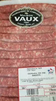 Chipolatas pur porc barquette
