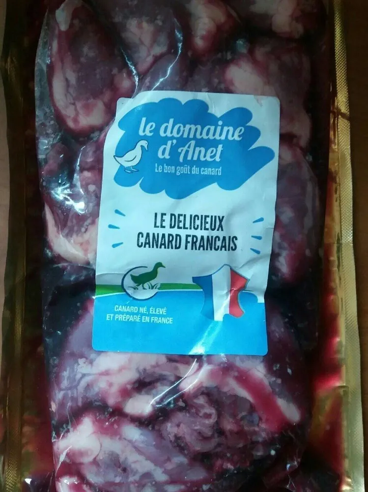 Coeurs de canard à la fleur de sel