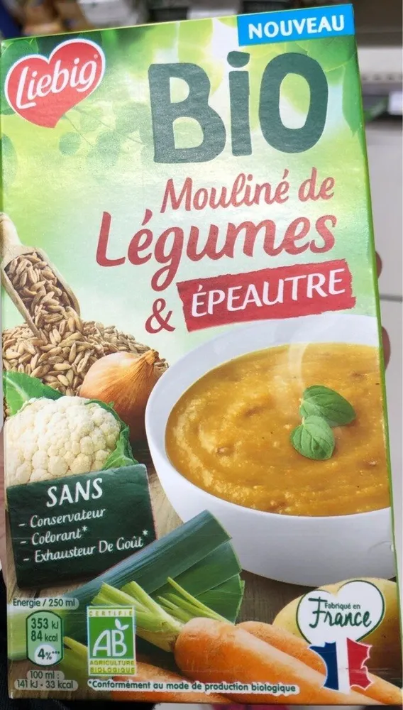 Mouliné de legumes & épeautre