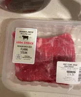 Premium angus beef flank steak