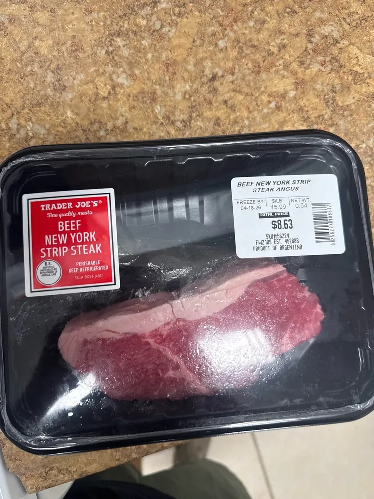 Beef New York Strip Steak