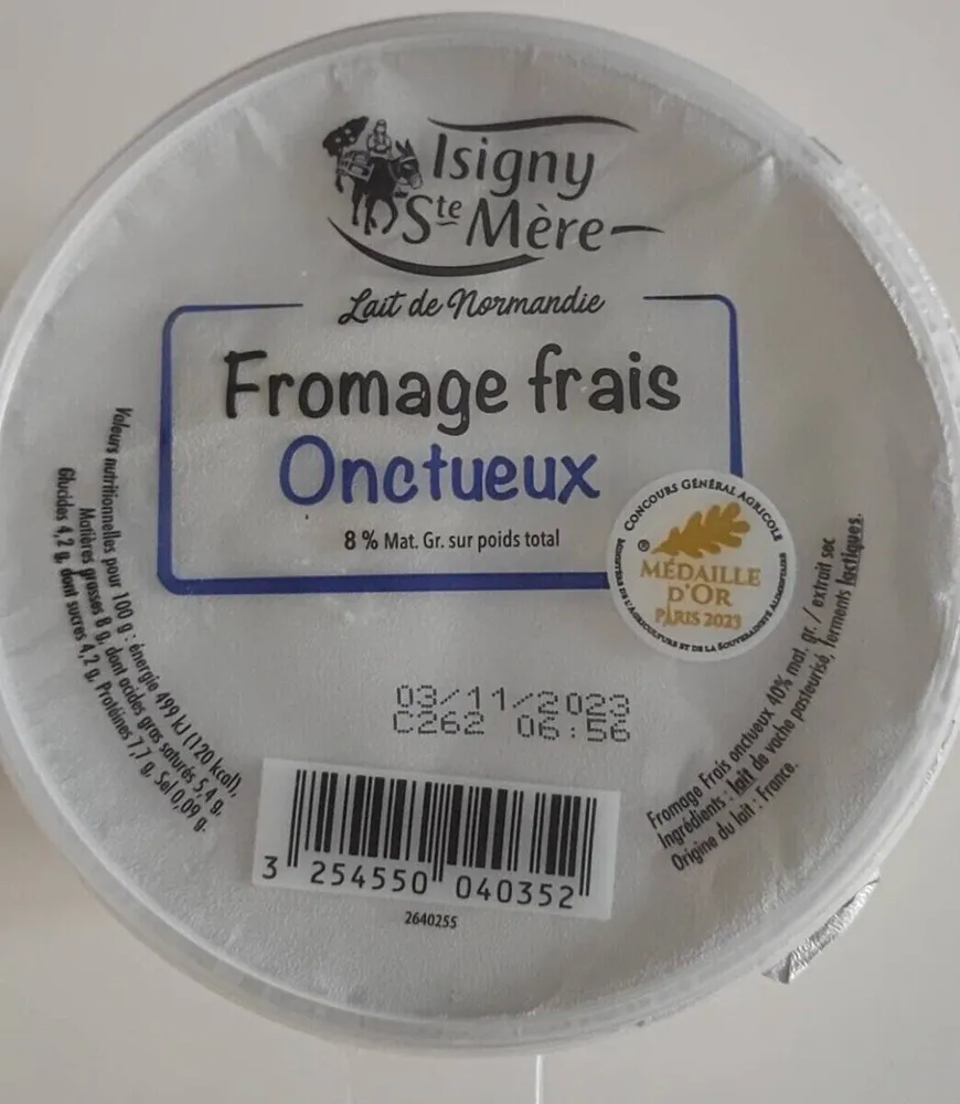 Fromage Frais Onctueux