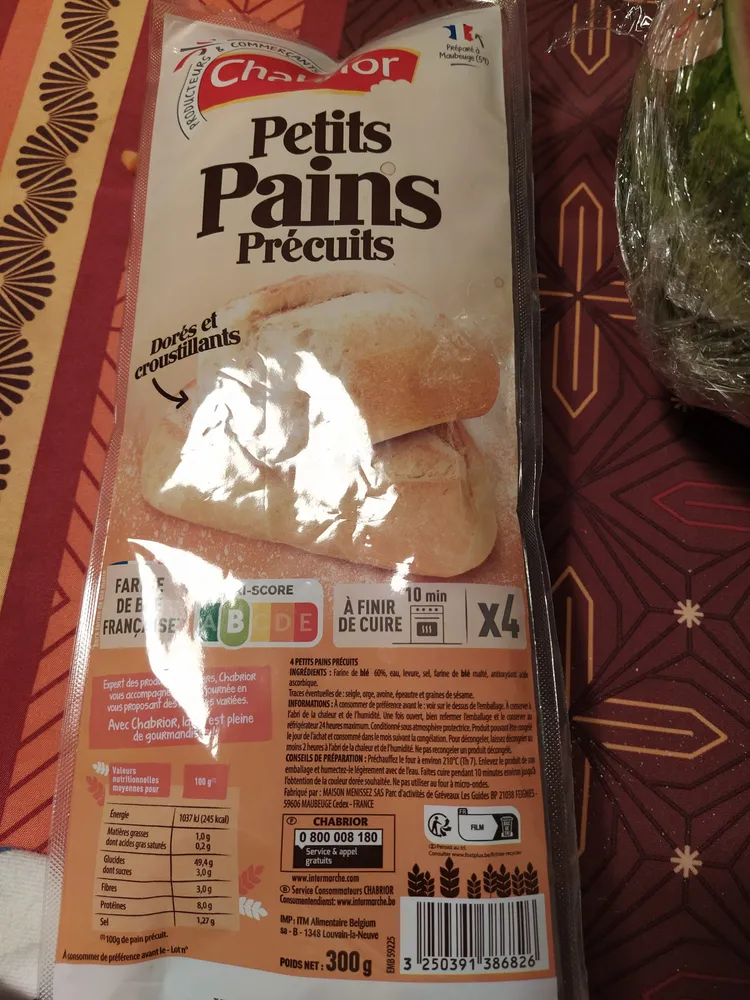Petits Pains Précuits