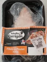 Filets de poulet rôtis