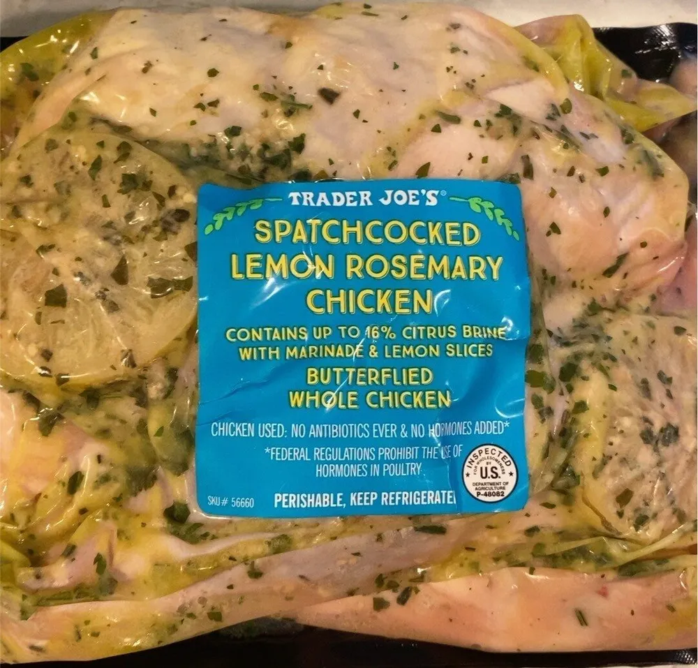 Spatchcocked Lemon Rosemary Chicken