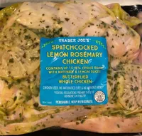 Spatchcocked Lemon Rosemary Chicken