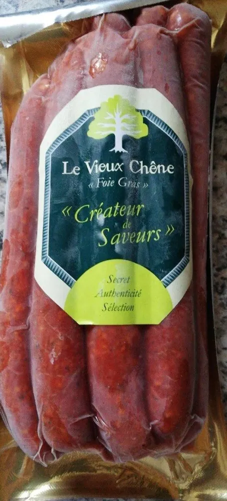 Chorizettes de canard 30% et piment espelette