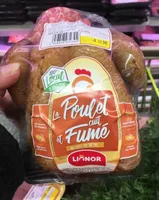 Poulet cuit er fume