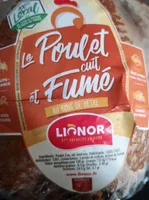 Poulet cuit et fumé