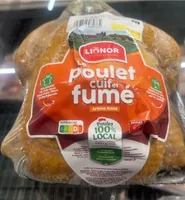 Poulet cuit fume