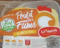 Poulet cuit et fumé au bois de hêtre