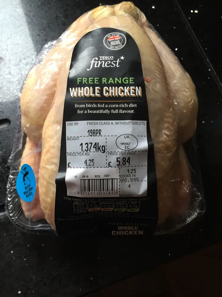Free Range Whole Chicken