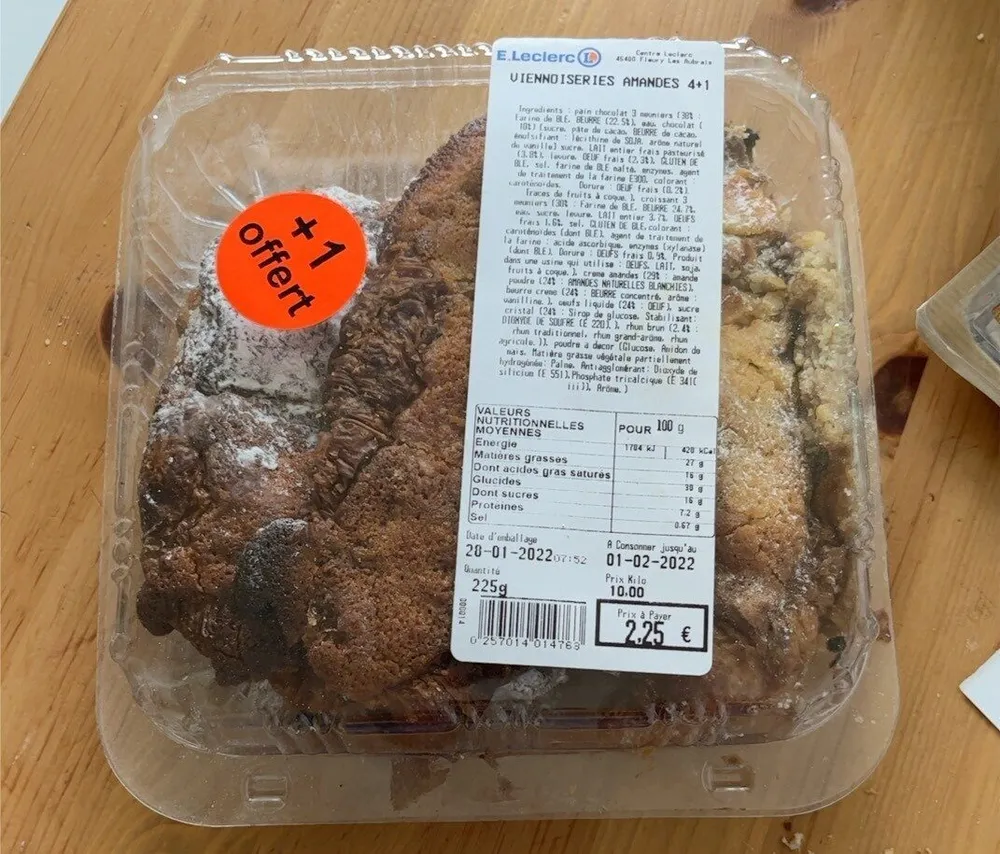 Viennoiseries amandes